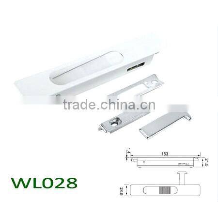 Sliding Aluminum Window Door Locks Aluminum Flush Lock
