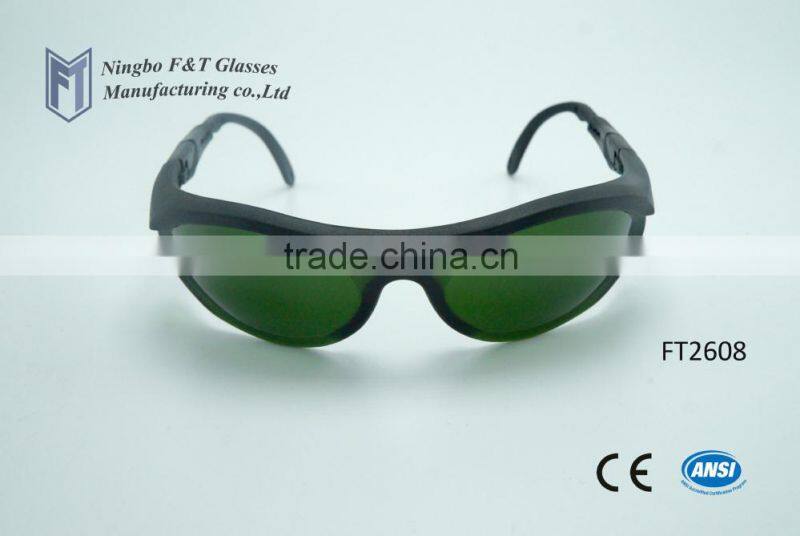 Industrial safety glasses