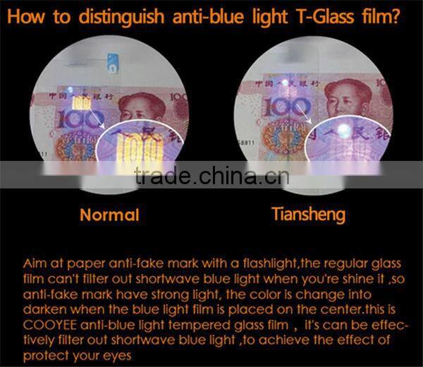 New Product Protective Eyes Anti Blue Ray Screen Protector Film Tempered Glass Screen Protector for Iphone 6