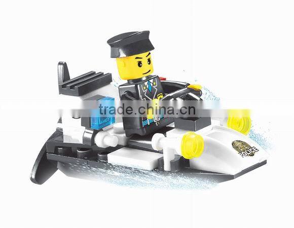 ABS Super Police coastguard patrols Block Set