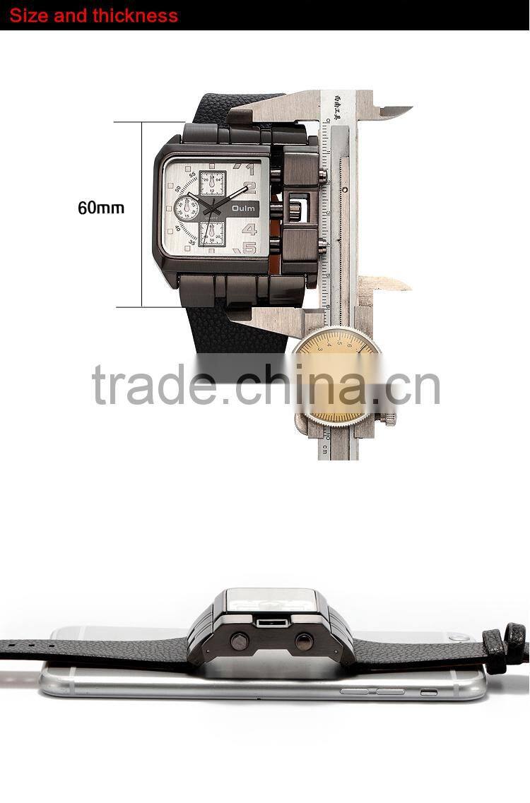 Oulm designer watch, big quartz watch, wrist watches in guangzhou