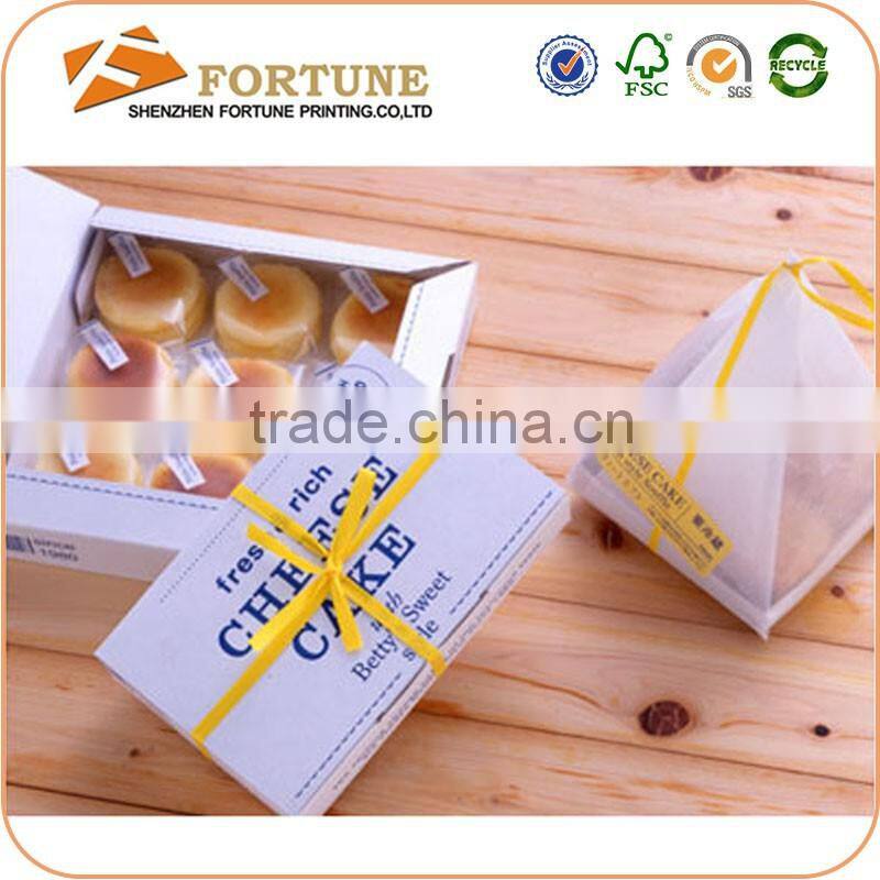 Custom Design Clear Packaging Box With Window, Packaging Box For Donuts