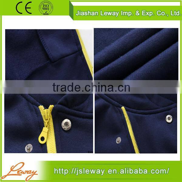2015 New Stylish Fashion wholesale plain zip hoodies