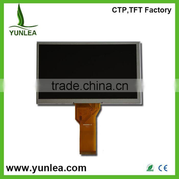Hottest IPS full viewing 1024x600 dots 7" lcd display panels