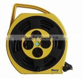 Electrical Indurstrial Extension Cable Reel With Surger Protection And Cover