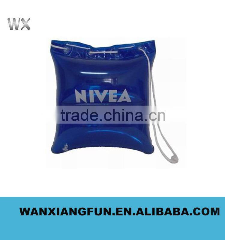 2016 new hot sale inflatable pillow inflatable travel pillow