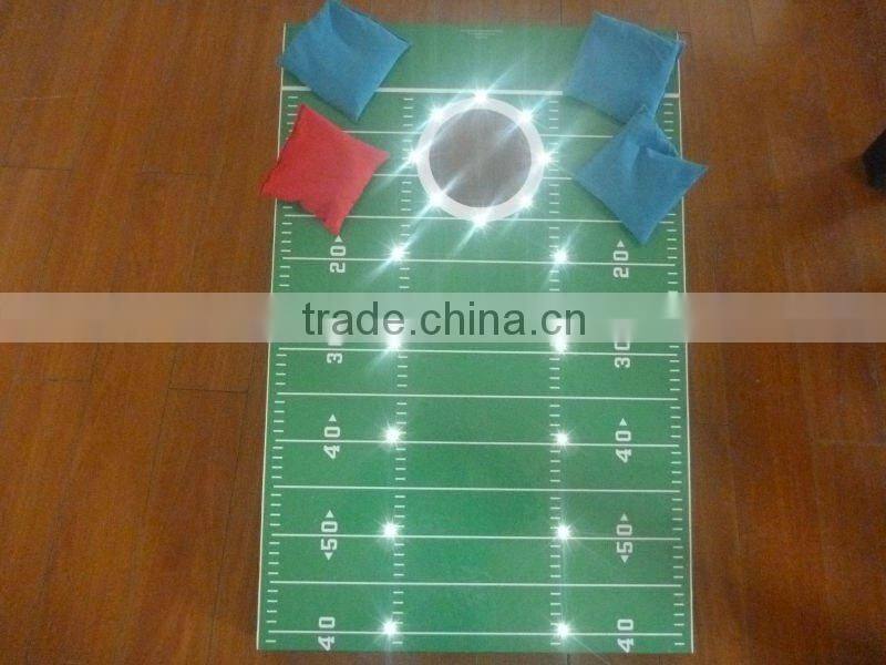 Hot selling big Bean Bag Toss Game with LED light