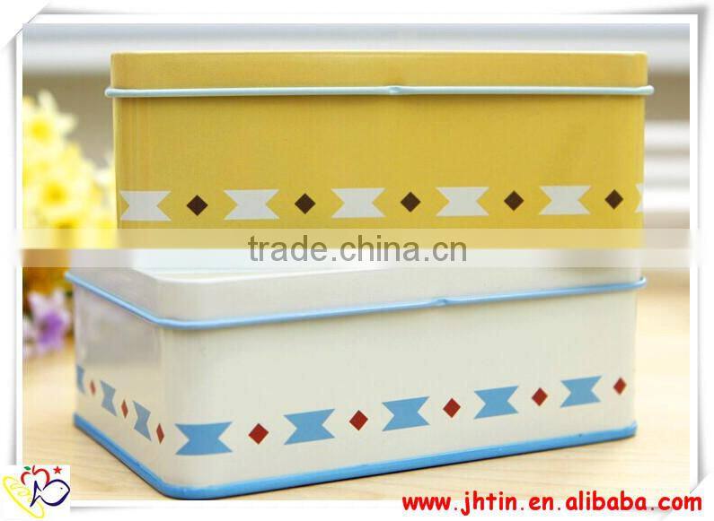 alibaba china rectangular metal storage box