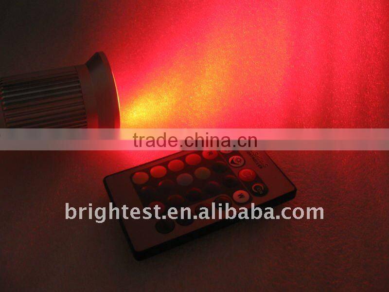 Remot contol LED Spotlight 6w GU10 RGB