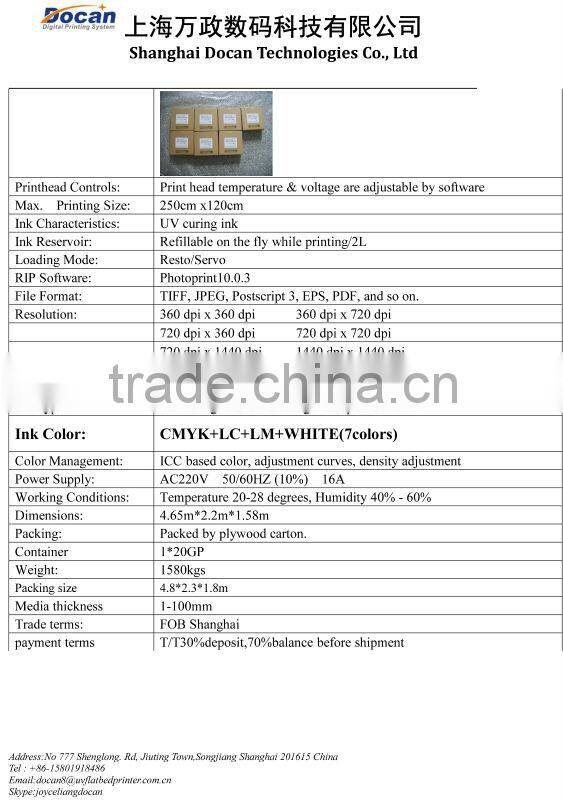 12 print head fast speed digital wood printing machine