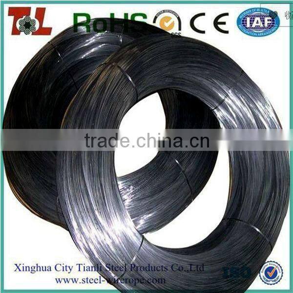 Manufacture for deep hot galvanized steel wire