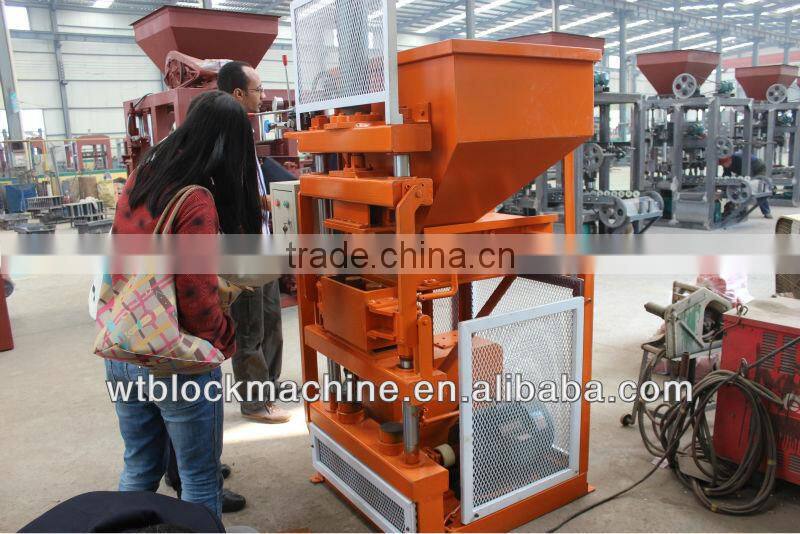 QT40-2 Concrete perlite block machine