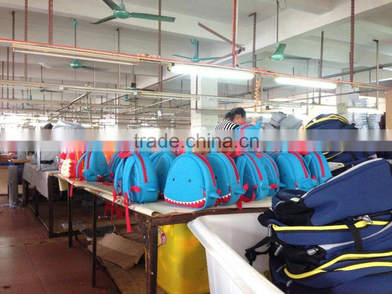 NOHOO Butterfly Waterproof Kids Bags Neoprene fashionable school bags Cartoon Animals School Bags