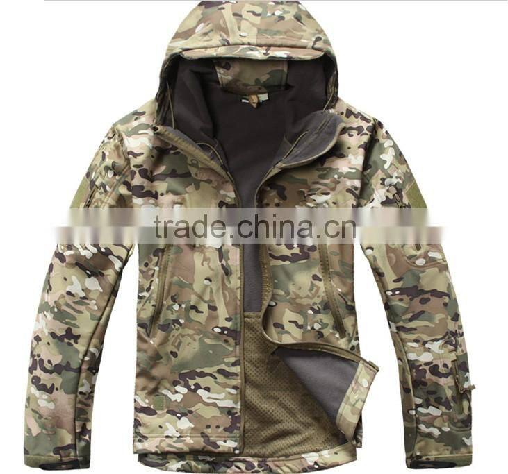 Uniseason men khaki military jacket