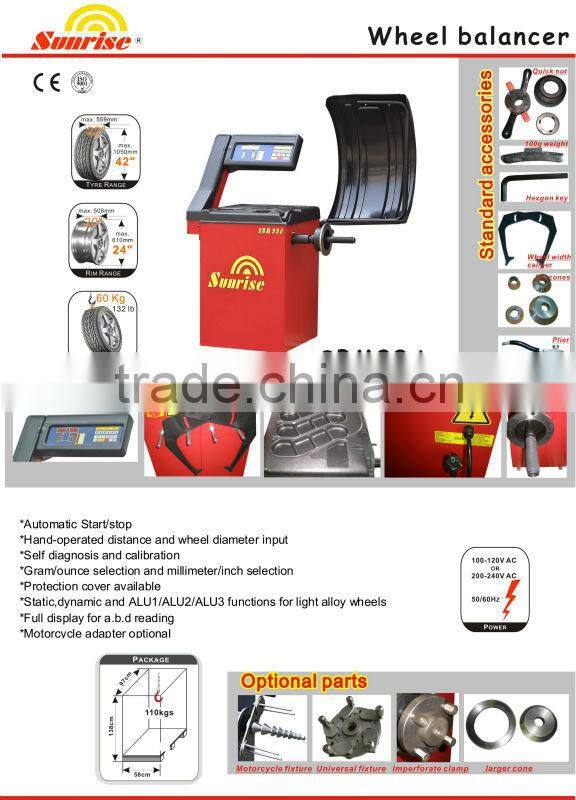 wheel balancer with coverhold from China