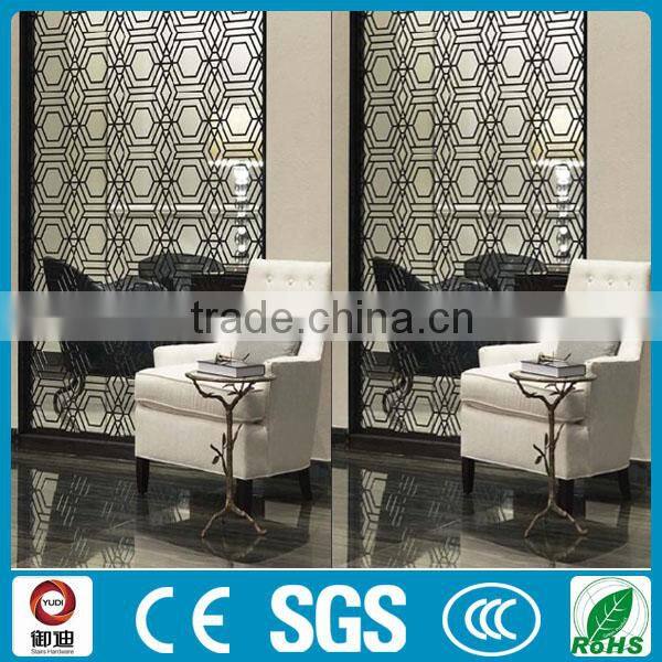 laser cut freestanding metal room divider designs