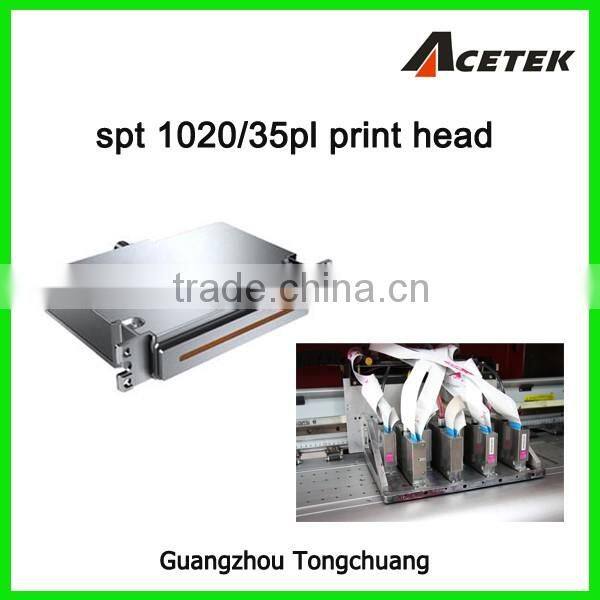 spt1020/35pl printing head for digital banner printing machine