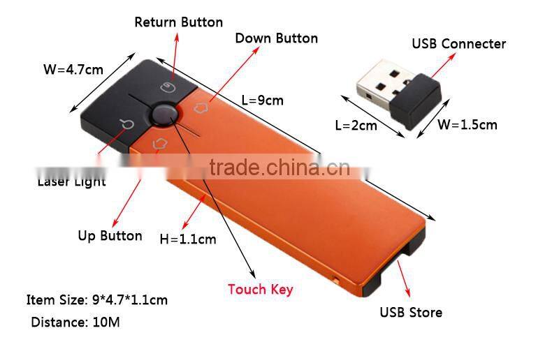 2.4G Wireless Touch Mouse Fancy Mouse for Computers with Red Laser Slim Laptop Air Mouse