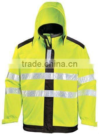 HIGH VISIBILITY REFLECTIVE SAFETY JACKET