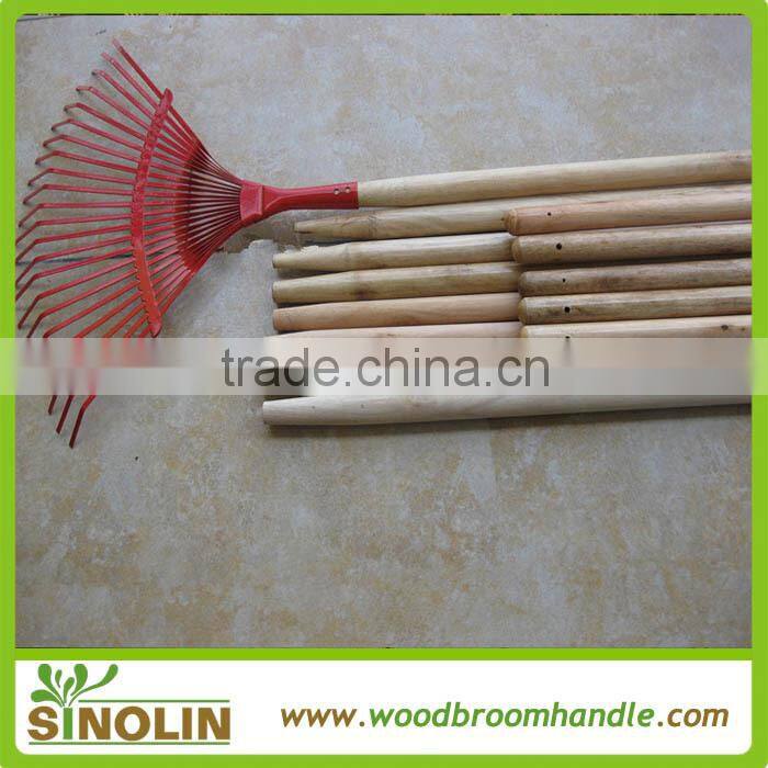 natural wooden rake handle