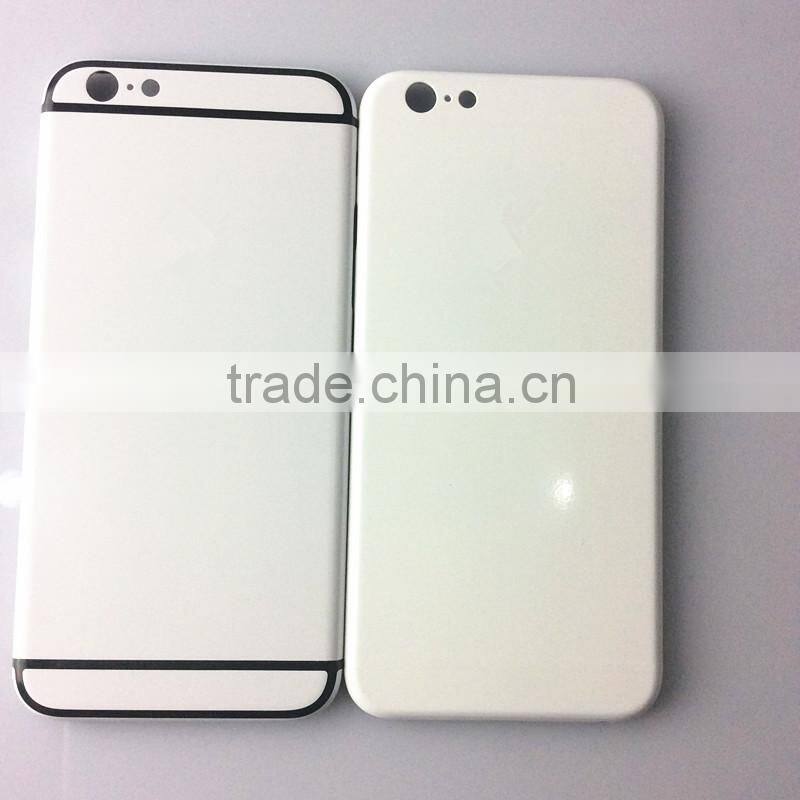 2016 hot sale black line white housing for iPhone 6s 4.7''