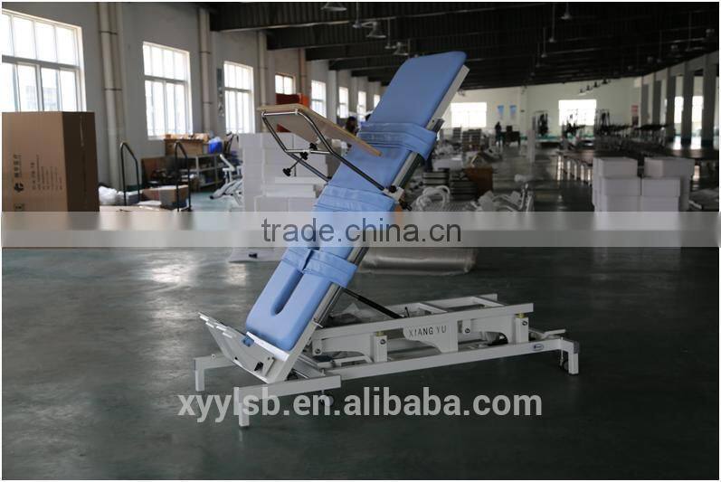 Rehabilitation Tilt Table Microcomputer Control (ISO 9001/13485 approved)