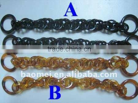 Fashion plastic,resin and acrylic chains