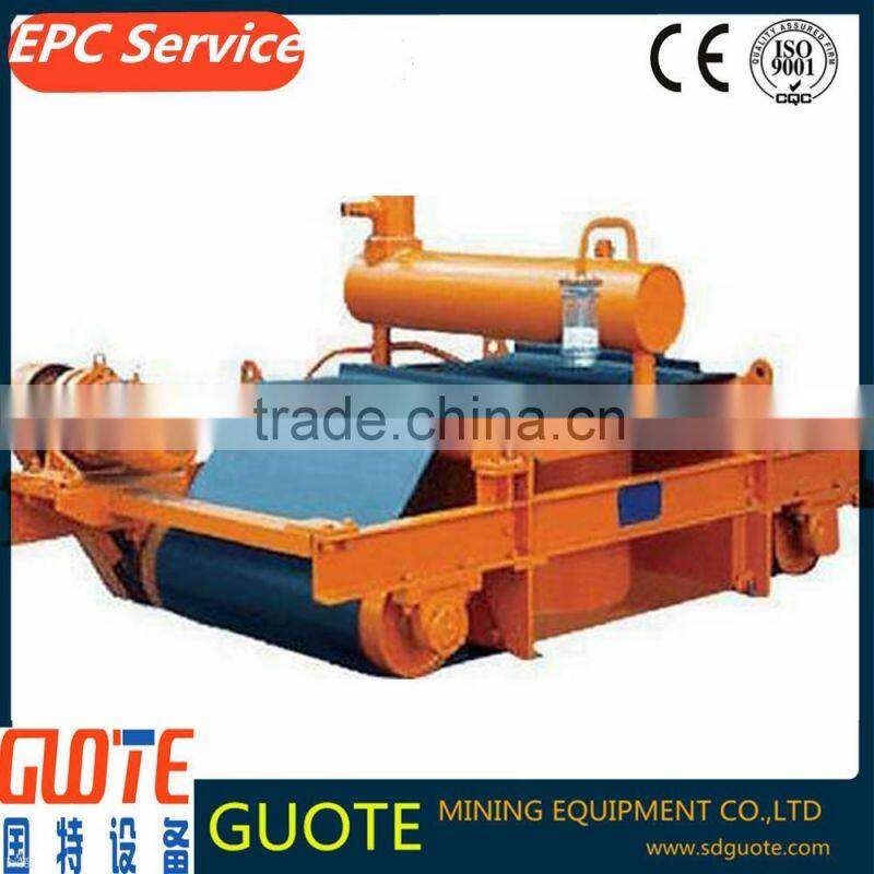 RCDF series Oil Forced Circulation Self-Cleaning Electromagnetic Separator for construction materials