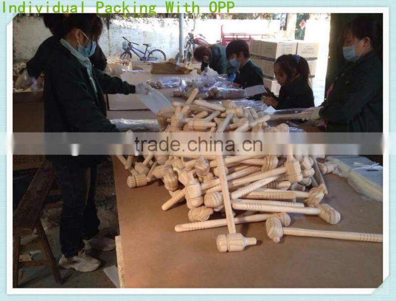 Wooden Hammer with Long Hammer stick