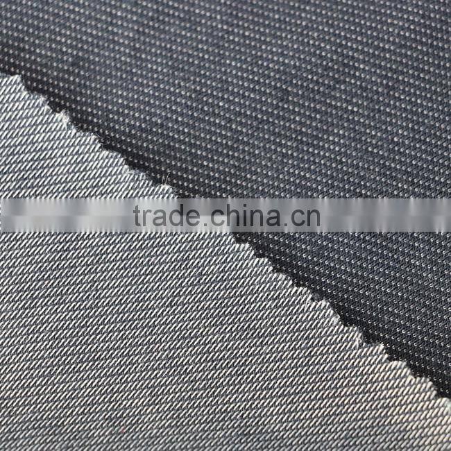 polyester spandex stretch denim fabric denim jean knit denim