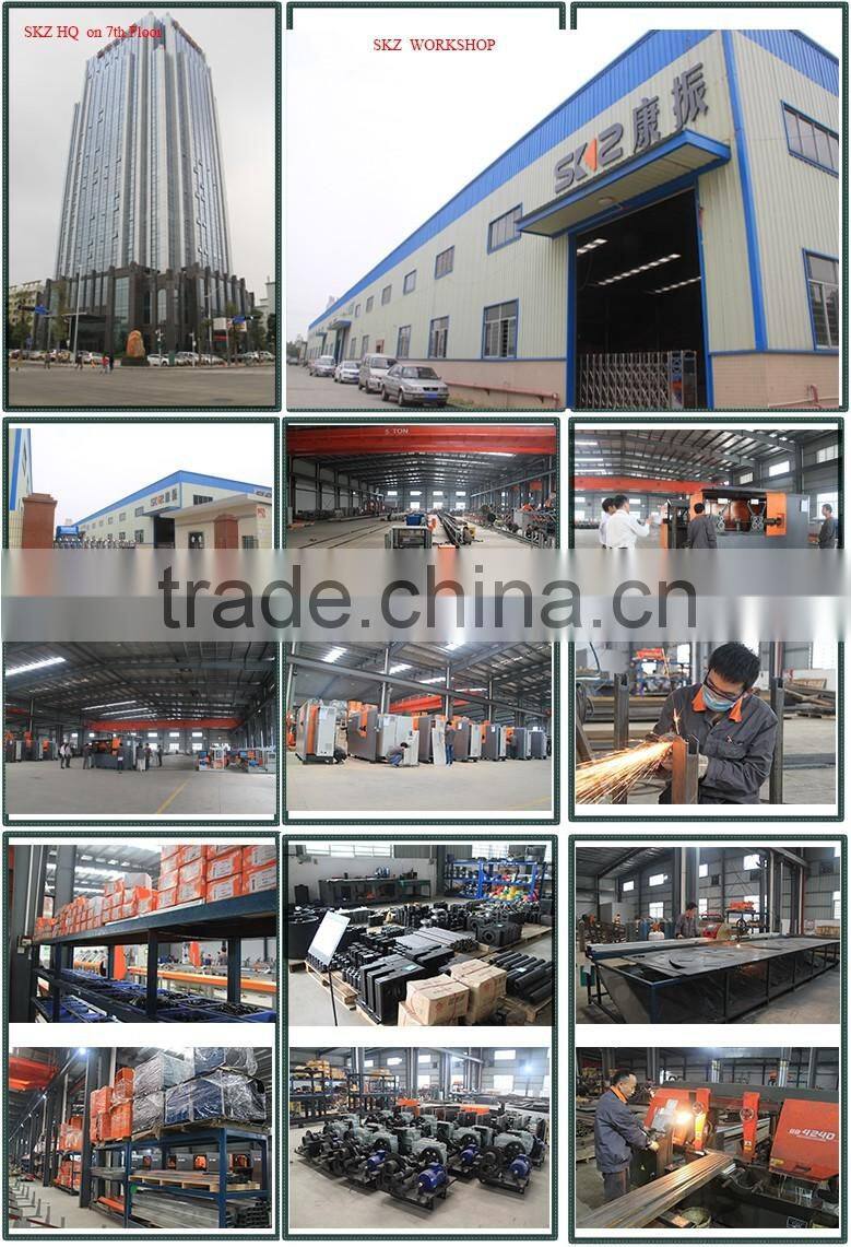 CNC automatic deformed reinforcing bar cutting and bending integrated machine
