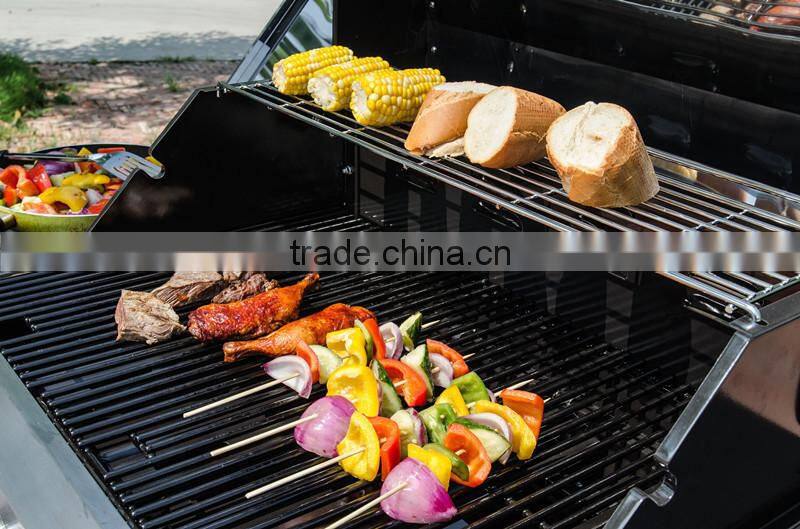 Large cooking area 6 main burner grills with a side burner