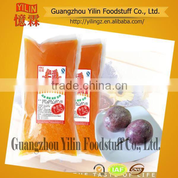 1.2kg China YILIN brands OEM Pure natural Passion Fruit jam