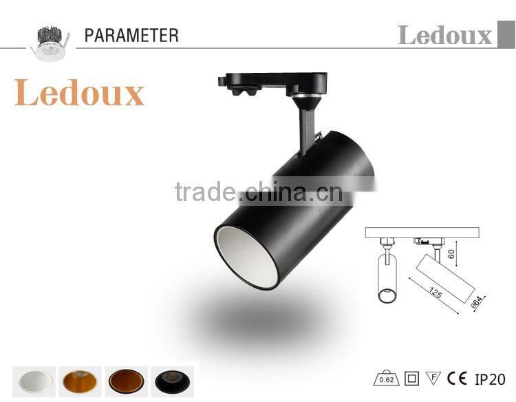 Mordern designed cob 6w led metal halide track light