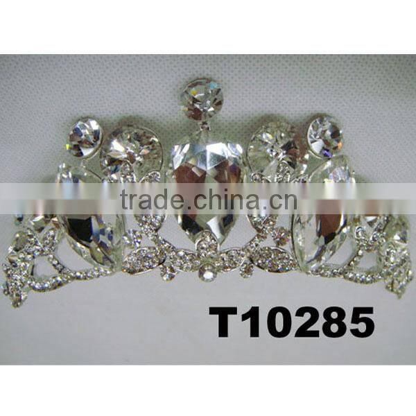 wholesale adult crystal pageant crowns and tiaras