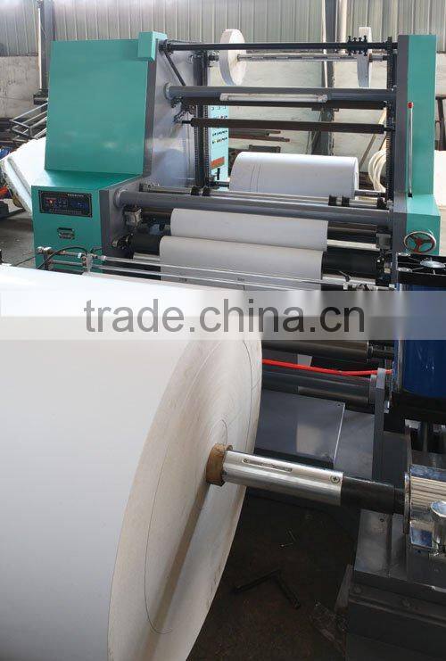 WZFQ-A Model Big paper rewinding machine (China quality manufacture)