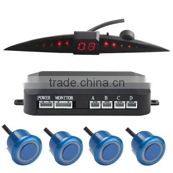 LED colorful disply Parking Lot Sensor Car Reverse Sensor System