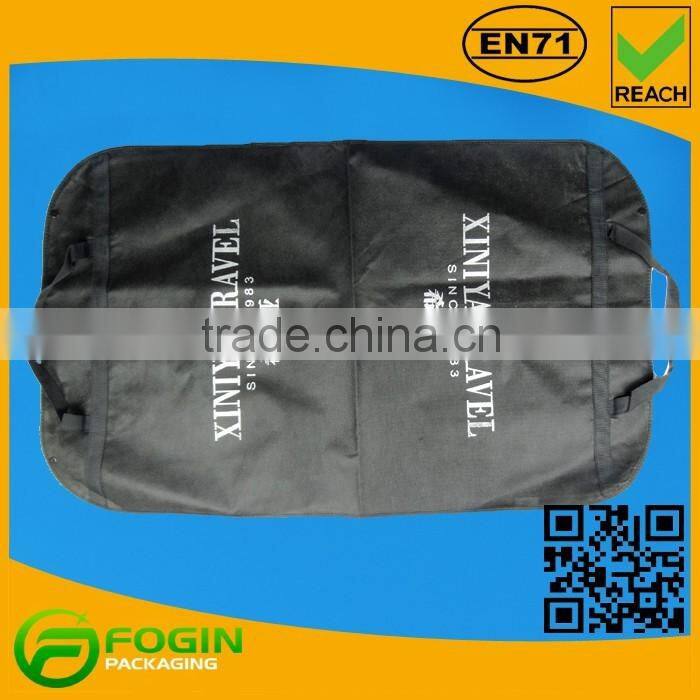 Customized wholesale Foldable Garment Bag Non Wove Suit Cover