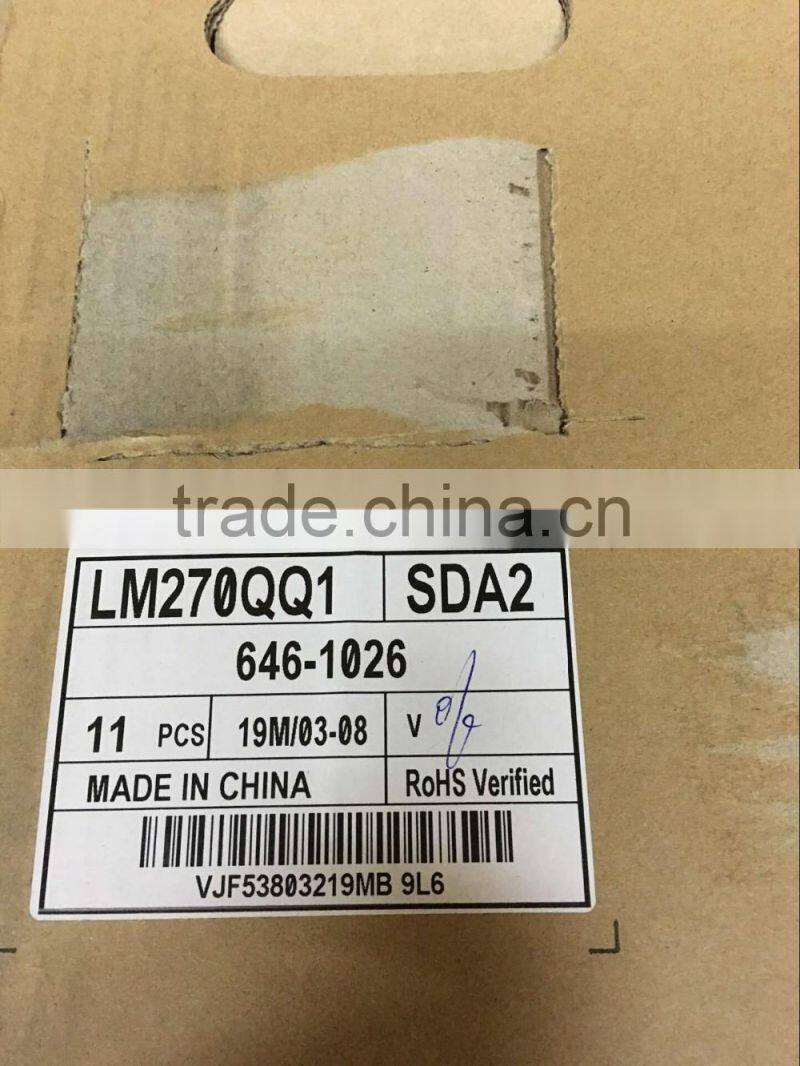 original new LM270QQ1 SDA2 27" A1419 2014 2015 5120*2880