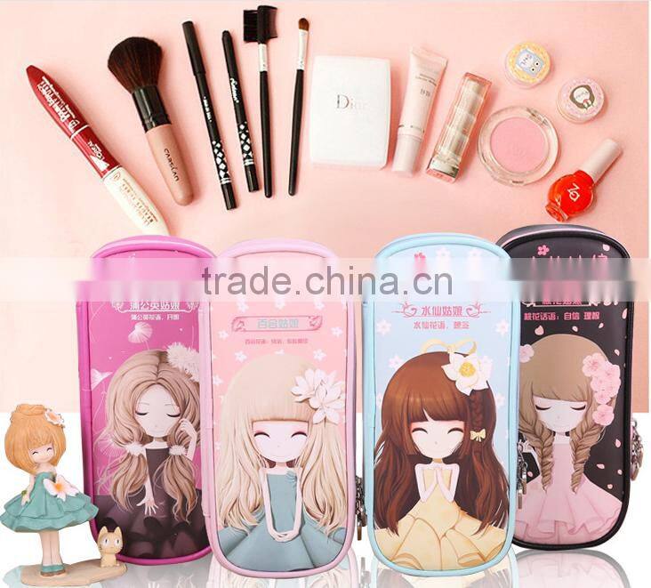 Wholesale pencil case box best selling beautiful pen bag