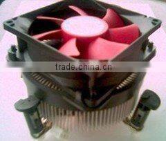 CUP cooler fan for LGA775 series, extruded Aluminium