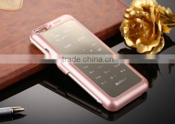 238-Battery Phone 6/6s Case Cellphone Dual Sim Back Cover Power Bank Case For 6/6s With 35000mah