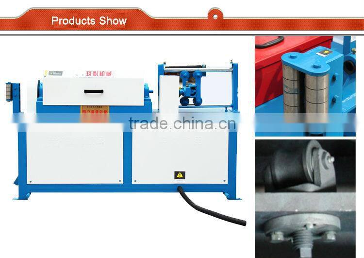 TUV quality automatic machine steel wire straightening machine