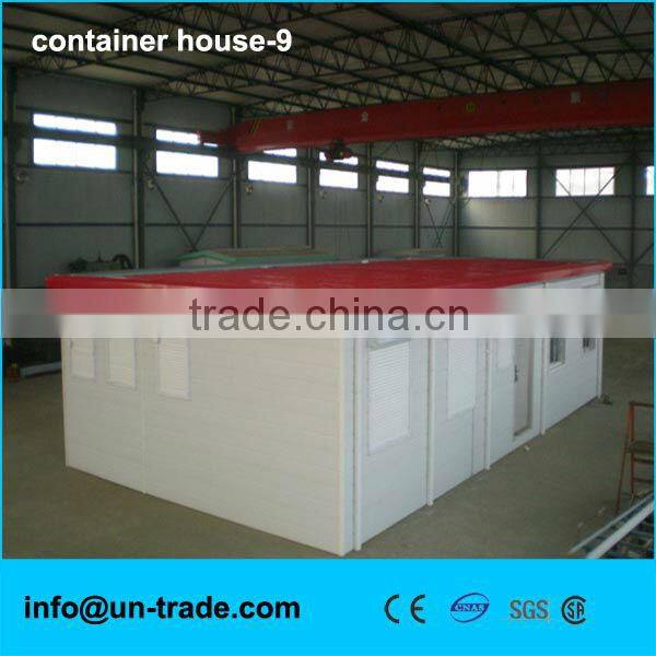 folded container house