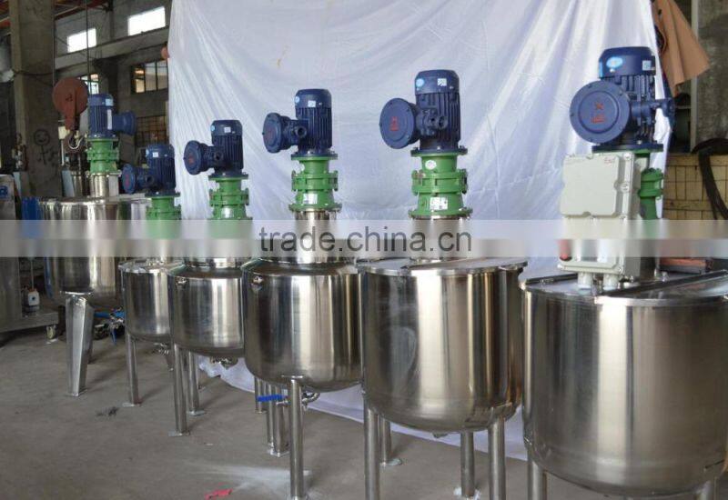 chemical reactor, stainless steel mixing tank, industrial reactor