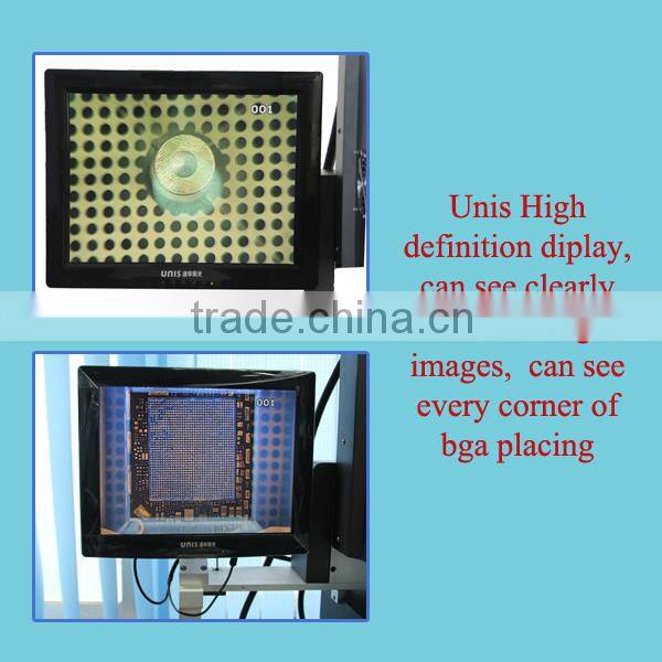 DH bga rework station with optical alignment motherboard repair machine