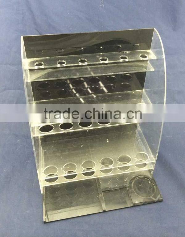 Customized acrylic nail polish showcase display