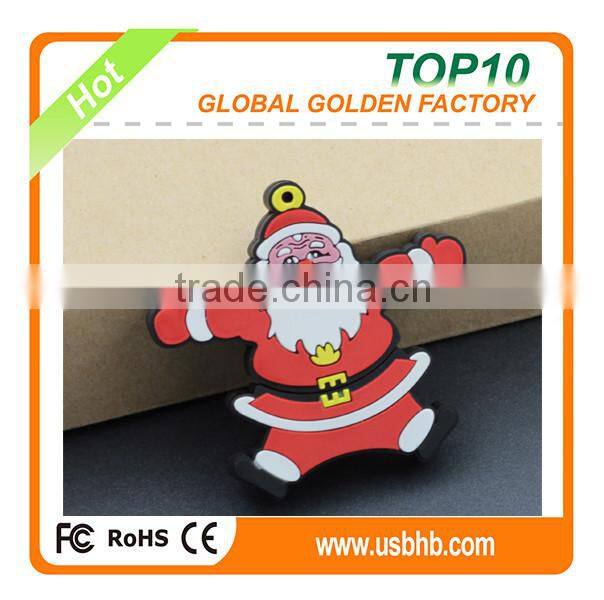 2016 new pvc good chrismas gift wholesale pendrive