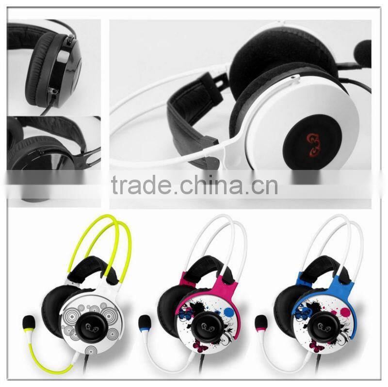 2013 newest product fashion game headphone for XBOX/PS3/PC/TV from China factory