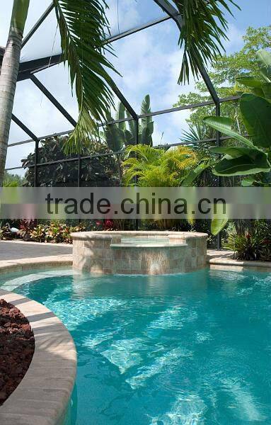 Travertinelinen pool tile, pool decker ,tile face